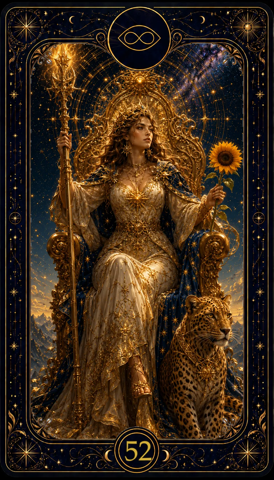 Königin der Stäbe (Queen of Wands)