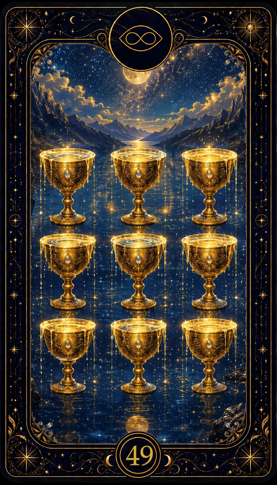 Nueve de Copas (Nine of Cups)