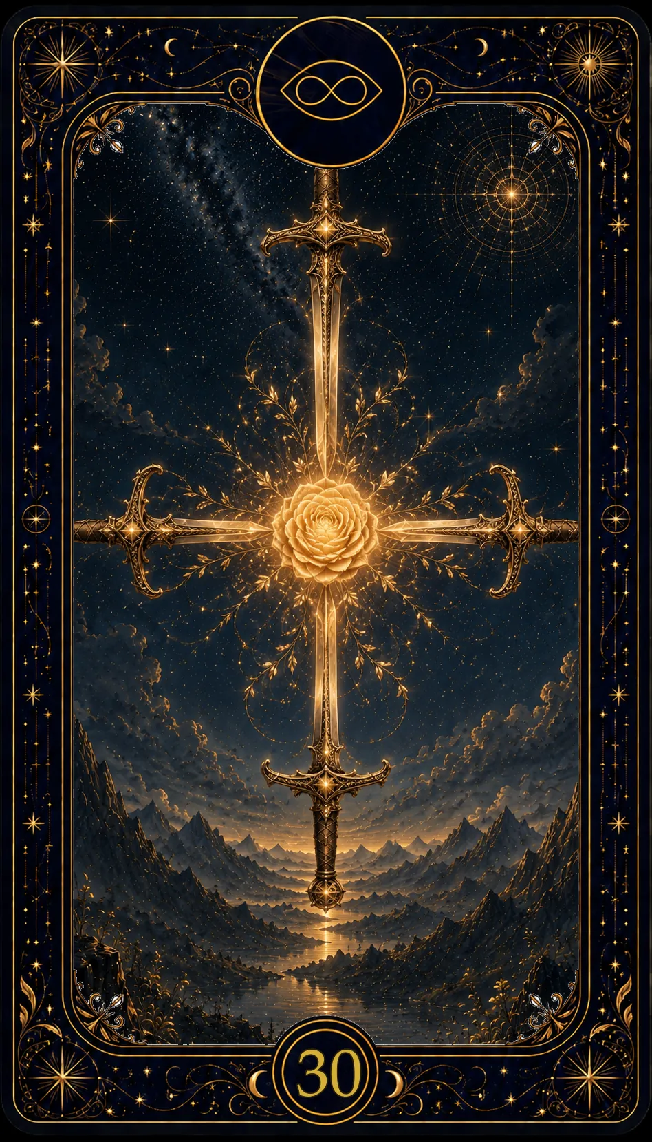 Vier der Schwerter (Four of Swords)