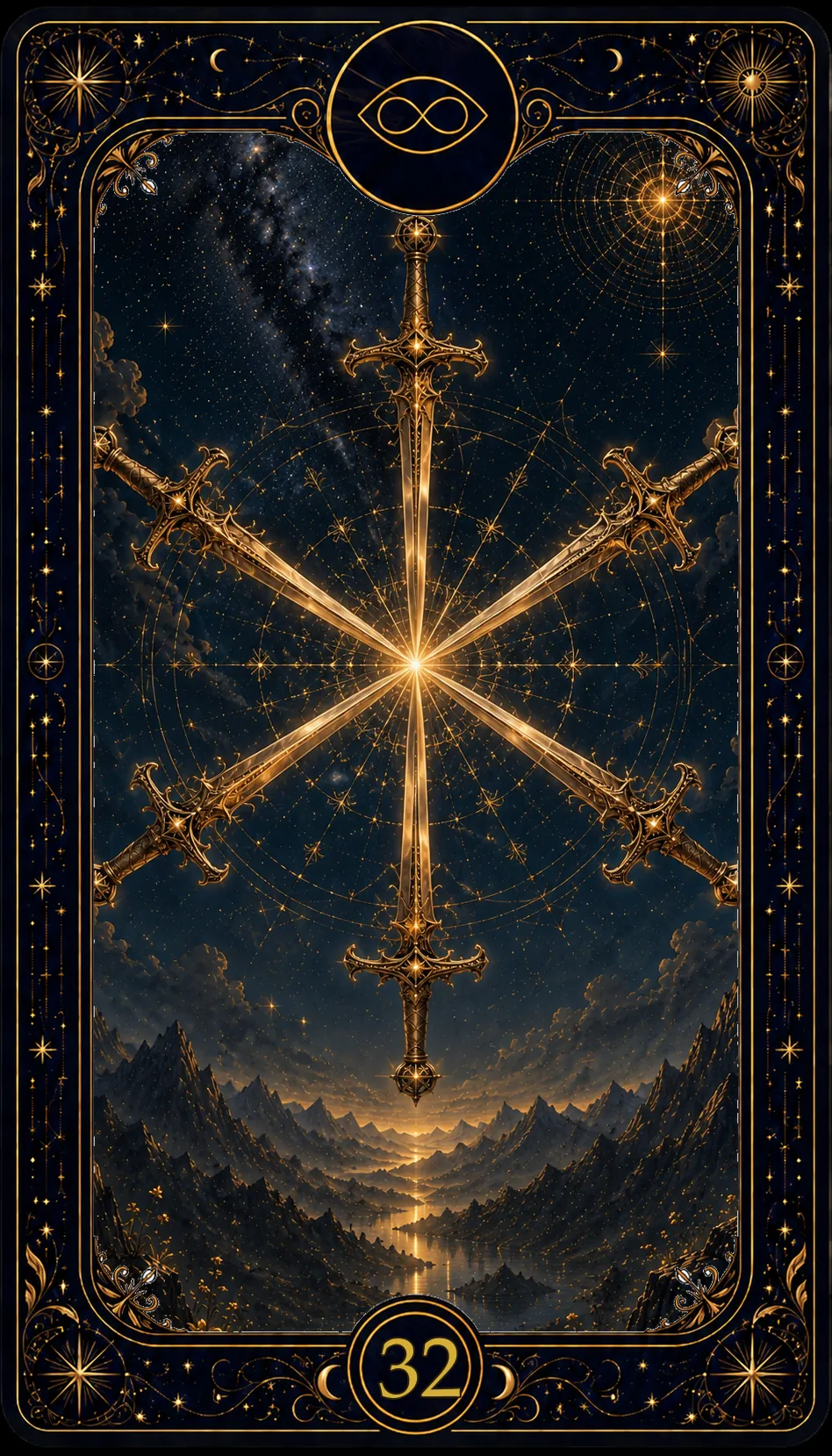 Sechs der Schwerter (Six of Swords)