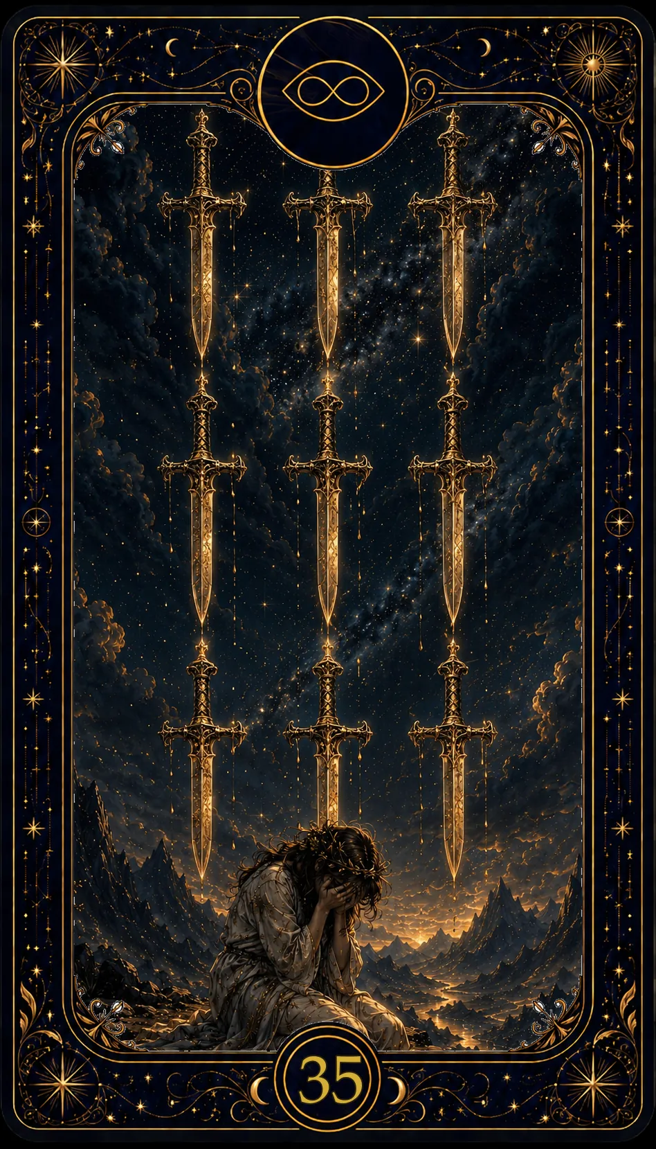 Nine of Swords (Nine of Swords)