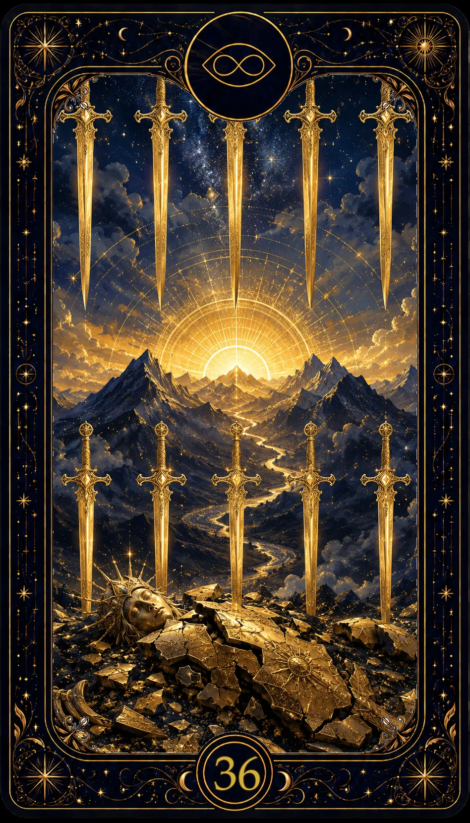 Ten of Swords (Ten of Swords)