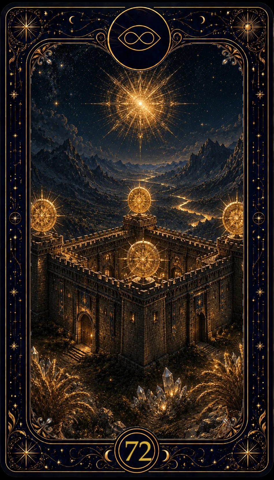 Czwórka Pentakli (Four of Pentacles)